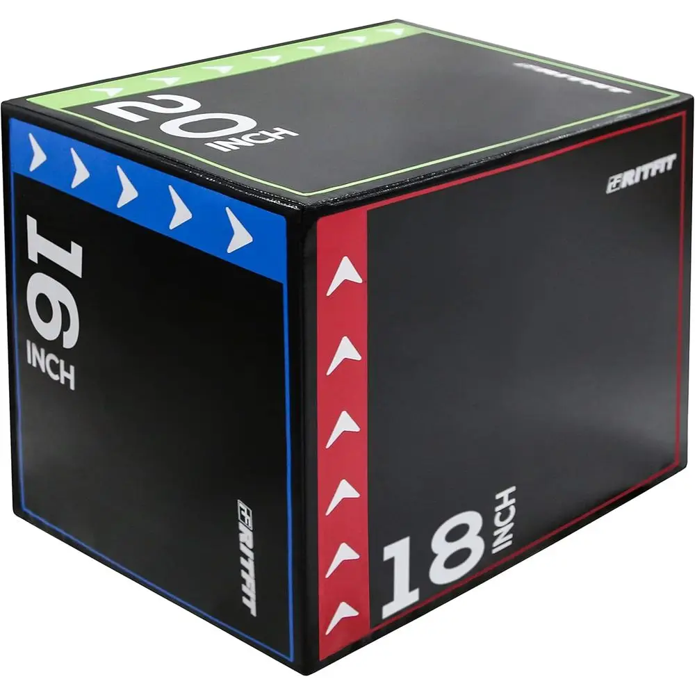 Home Gym Jump Box - Ensemble de 3 boîtes pliométriques -