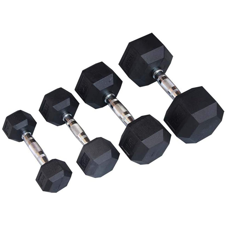 Hex Dumbbell Set - Haltères hexagonaux de 5 à 100