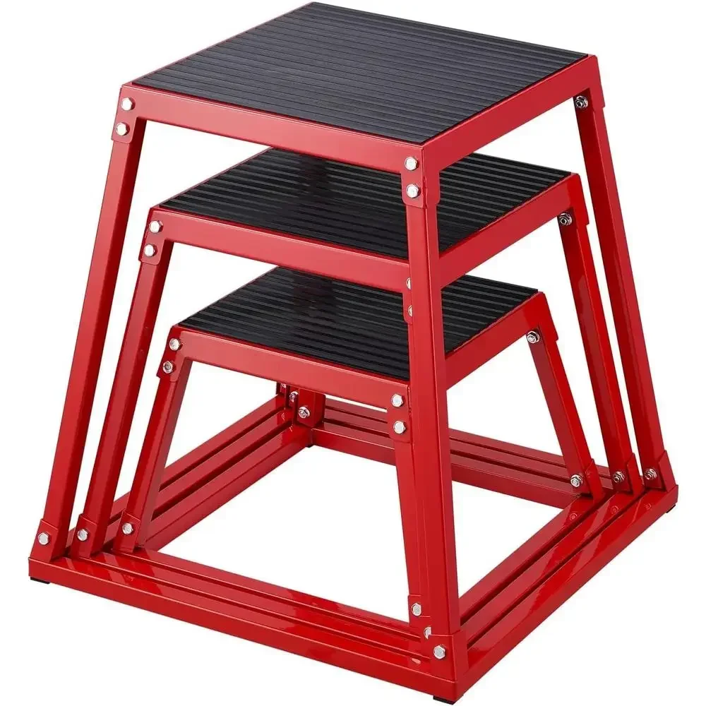 Home Gym Jump Box - Ensemble de 3 plateformes de saut