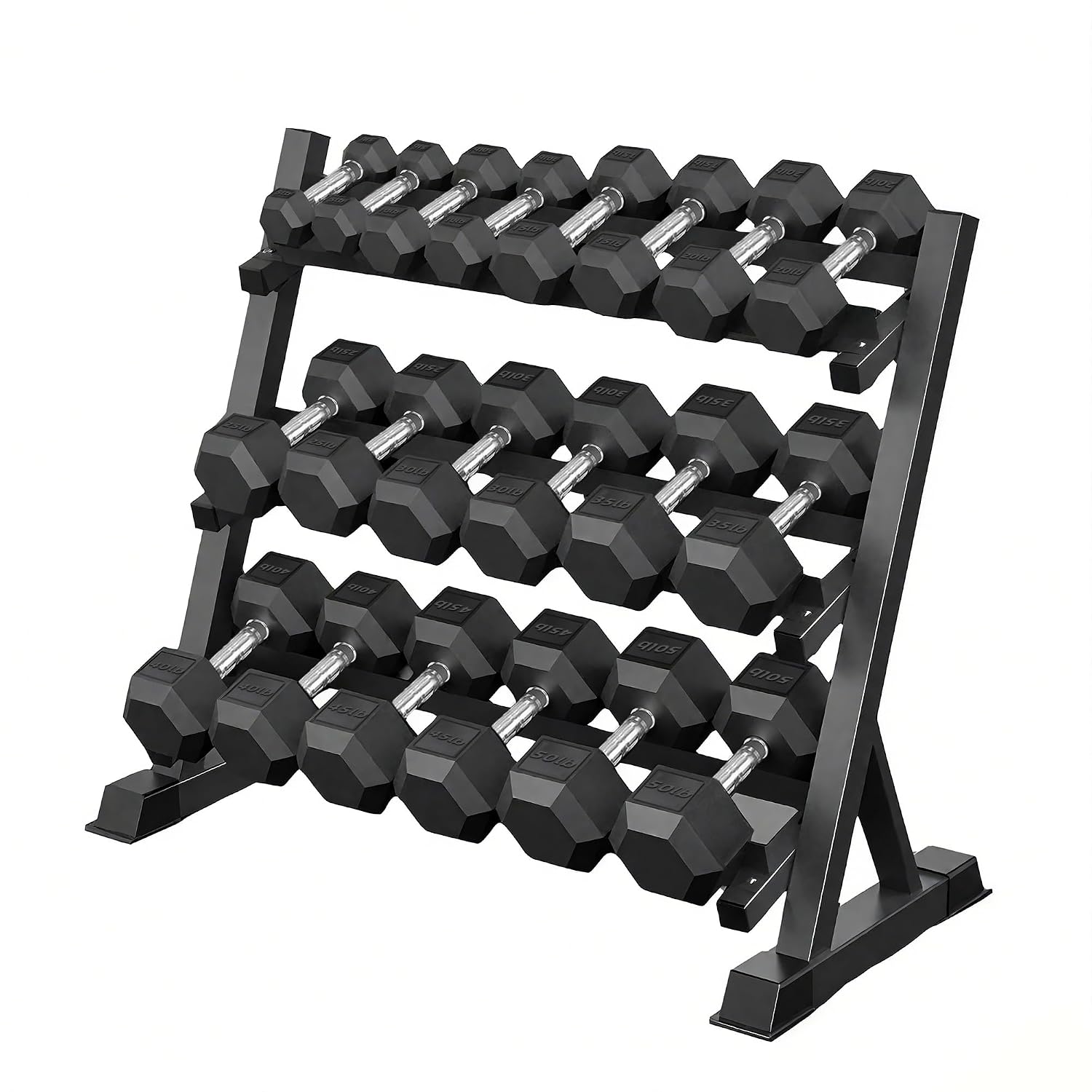 Hex Dumbbell Set - Ensemble d'haltères hexagonales de 350/450/550 lb