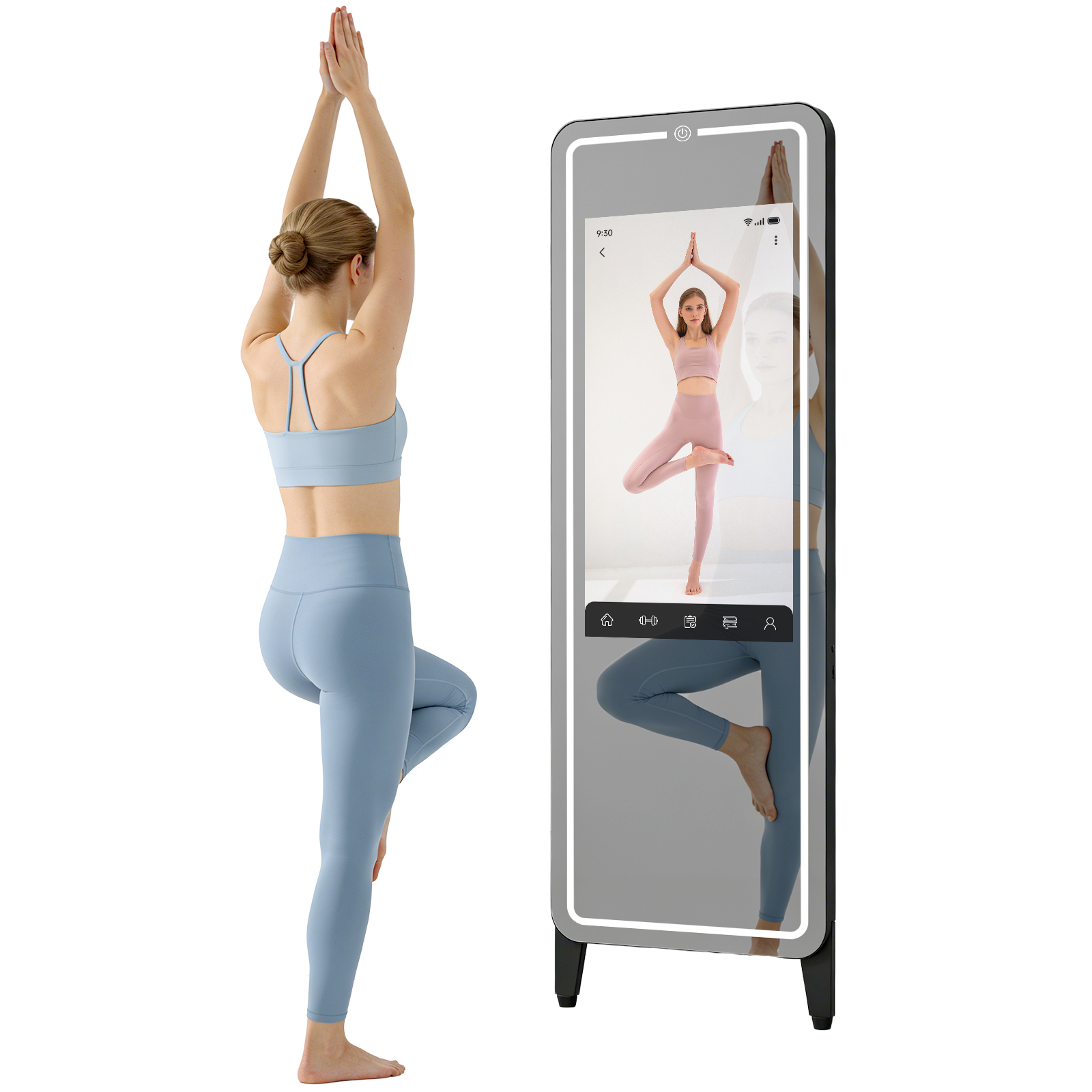 Home Gym Video - Miroir de gym intelligent pour entraînement