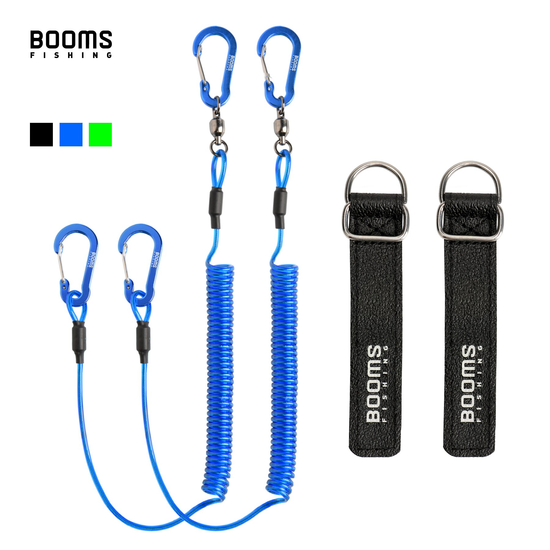 Resistance Band Heavy - Booms Fishing T02RB1-Lanière élastique de 2m,
