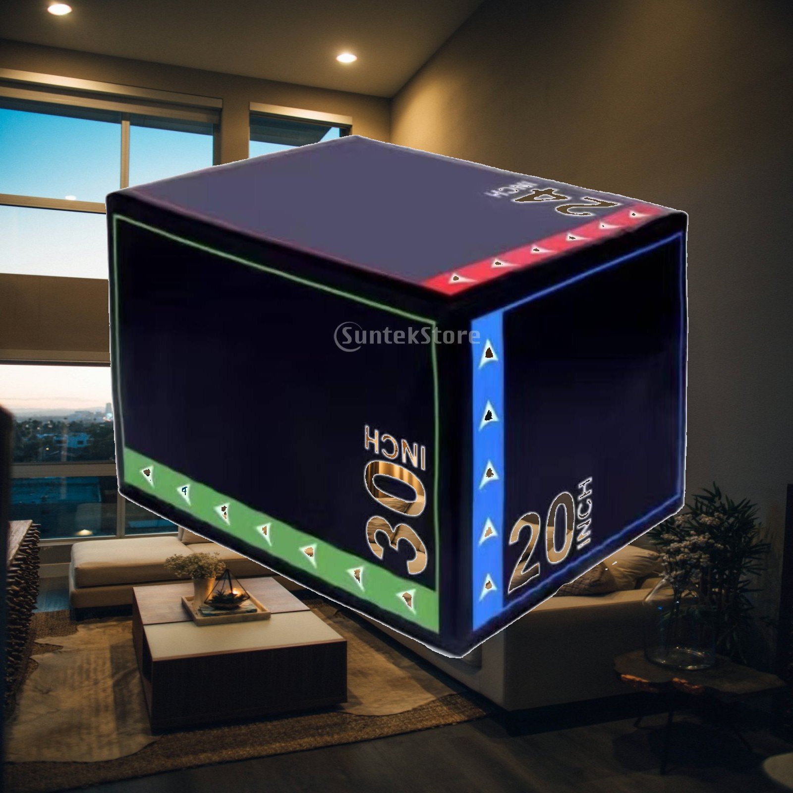 Home Gym Jump Box - Boîte de saut plyométrique souple en
