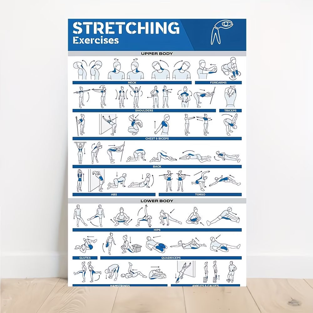Home Gym Room - Impression sur toile moderne avec étiquettes,
