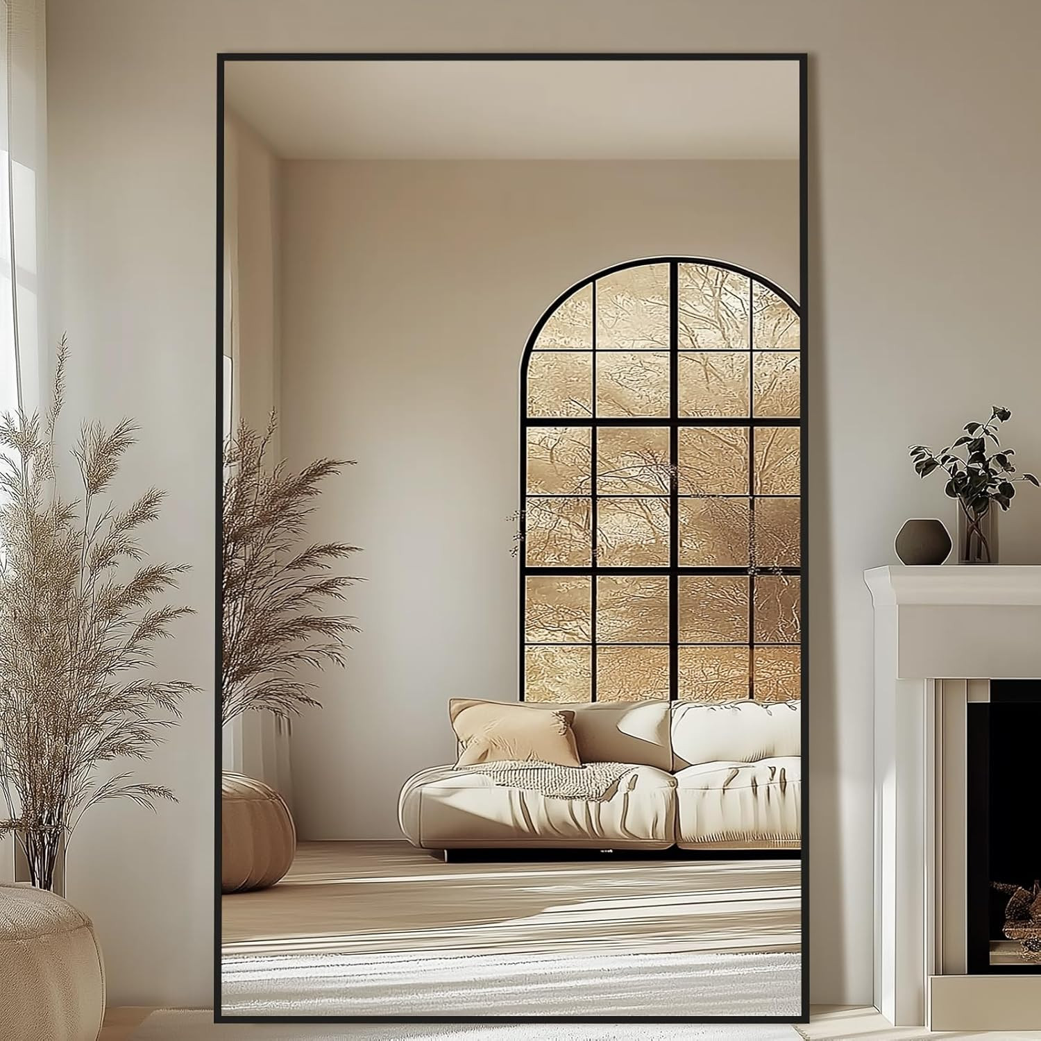 Home Gym Room - Grand miroir sur pied de 72