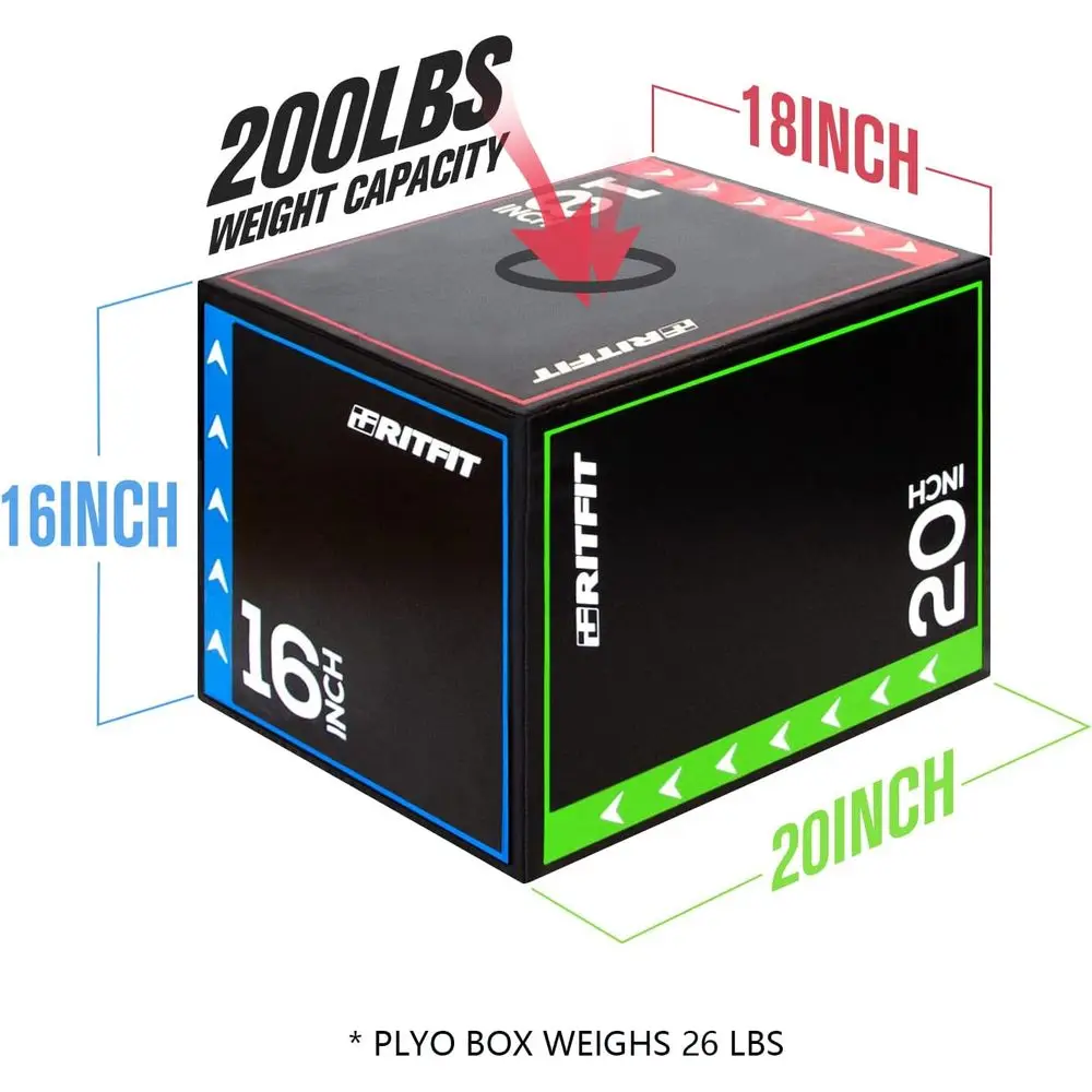 Ensemble de 3 boîtes pliométri - Home Gym Jump Box avis et prix