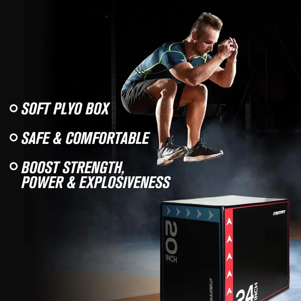 Ensemble de 3 boîtes pliométri - Home Gym Jump Box avis et prix