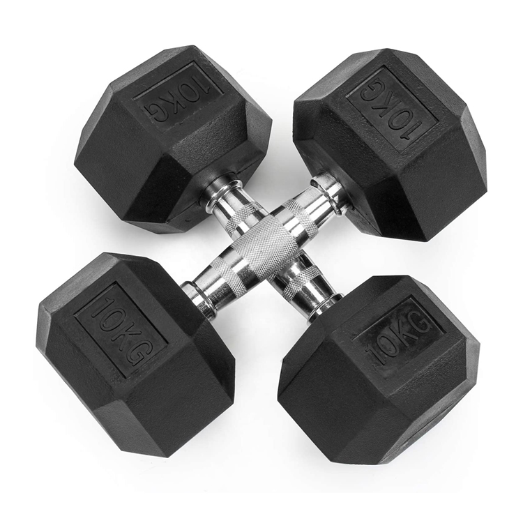 Haltères hexagonaux de 5 à 100 - Hex Dumbbell Set avis et prix