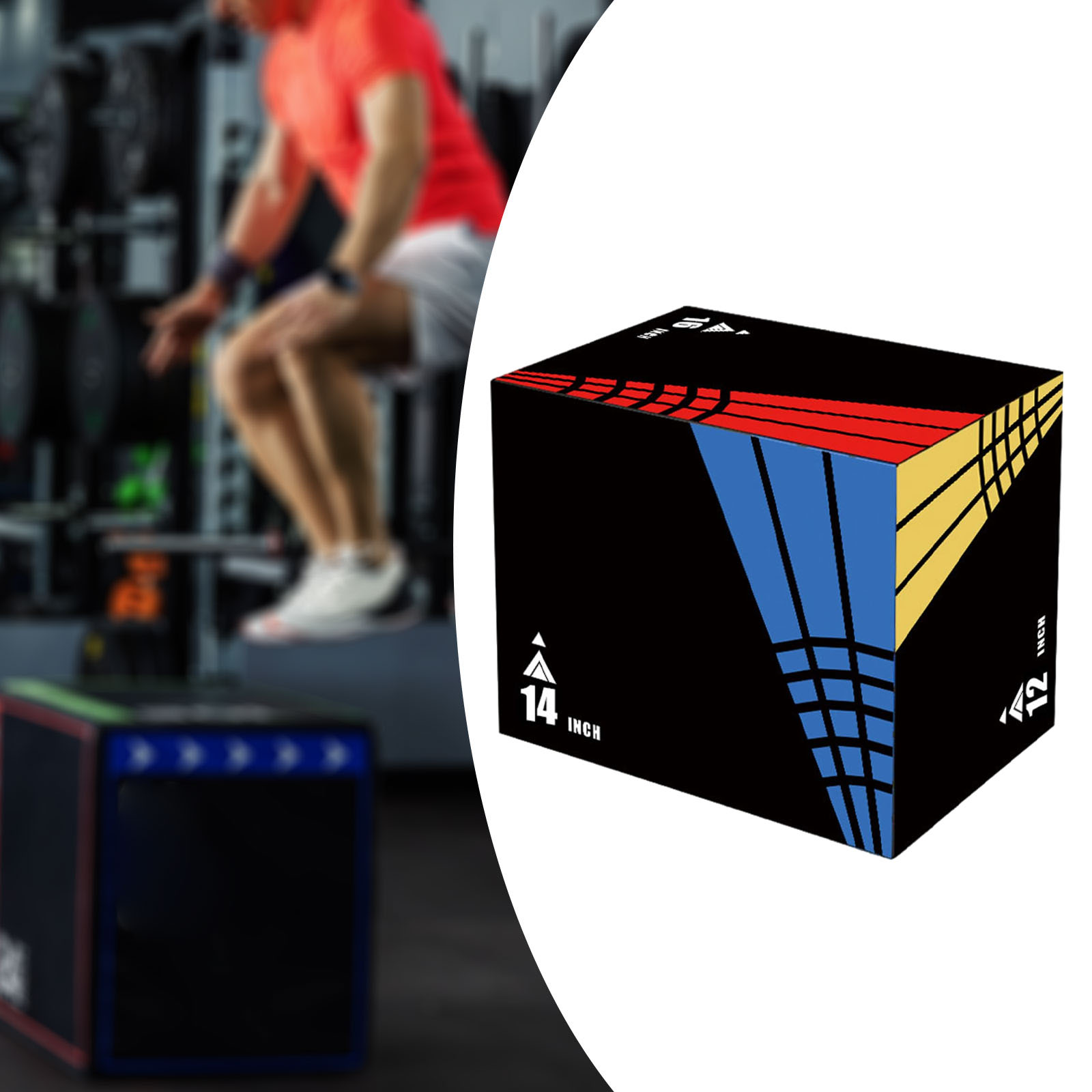 Boîte de saut 3 en 1, boîte st - Home Gym Jump Box avis et prix