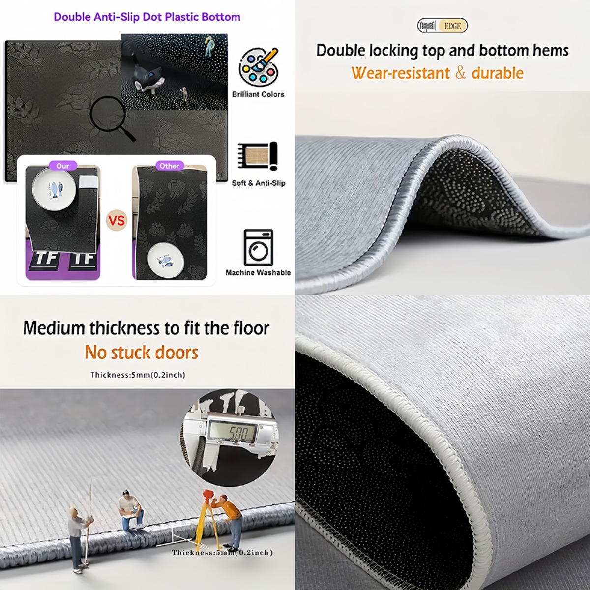 Tapis en peluche design court  - Home Gym And Basketball Court avis et prix
