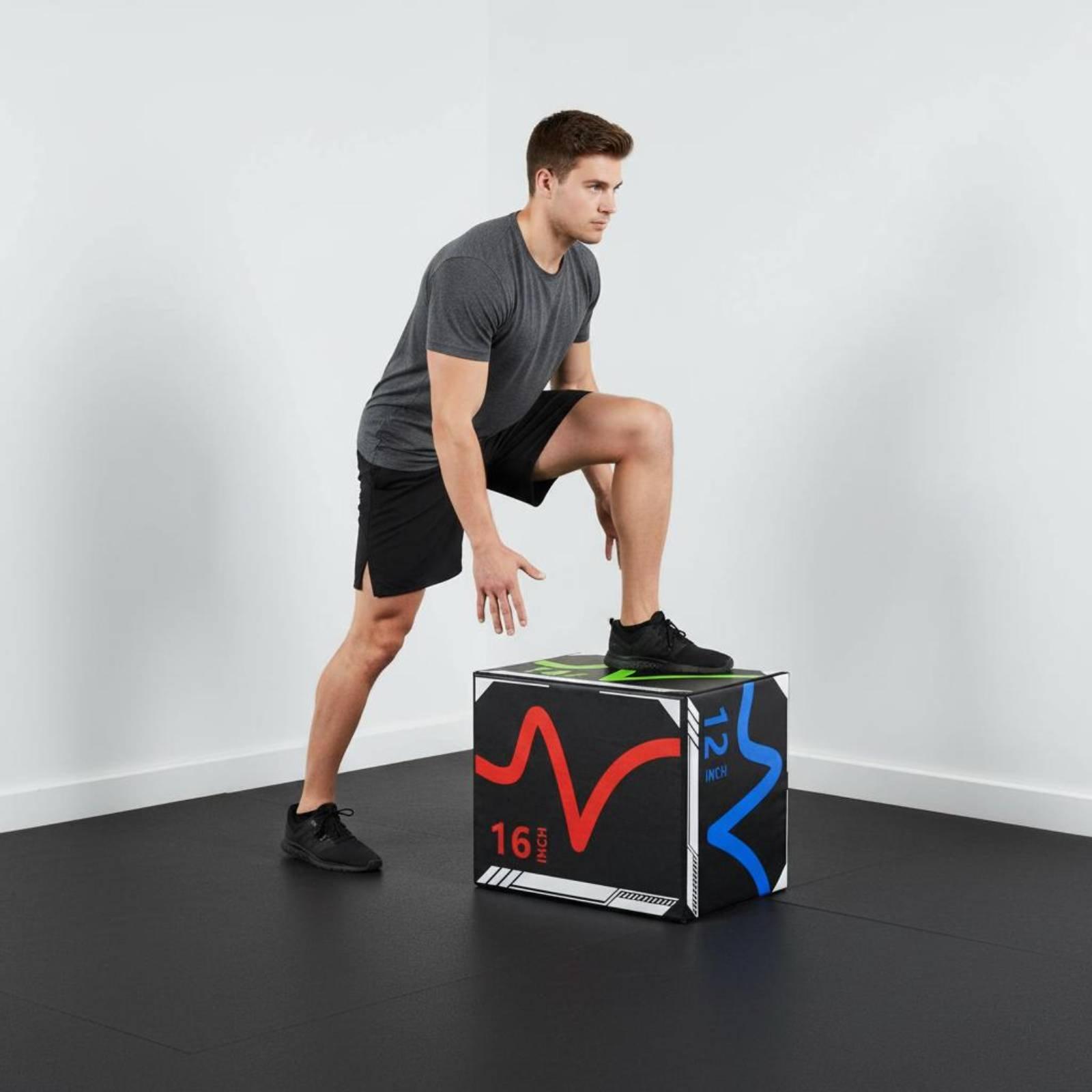 Boîte de saut polyvalente 3-en - Home Gym Jump Box avis et prix