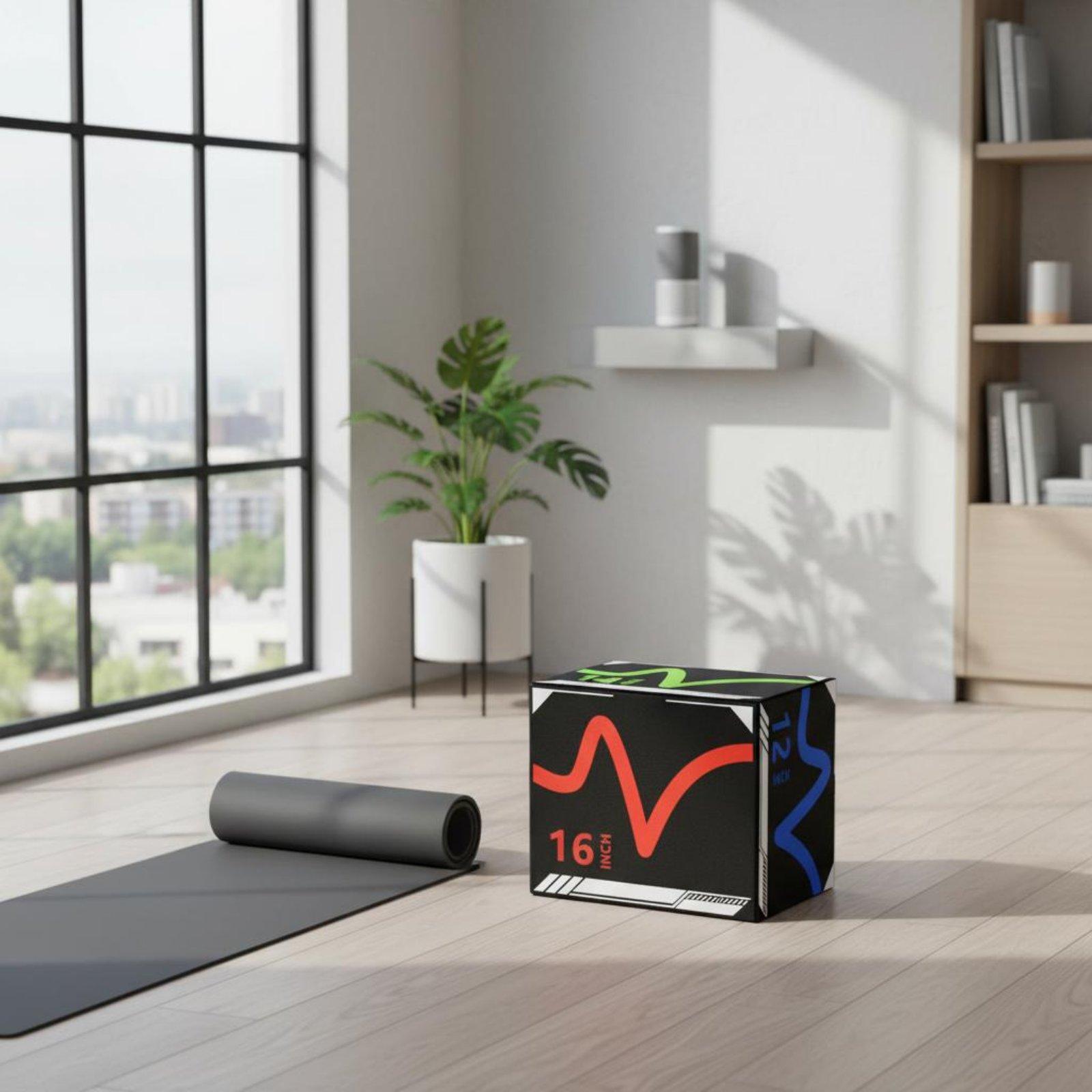 Boîte de saut polyvalente 3-en - Home Gym Jump Box avis et prix