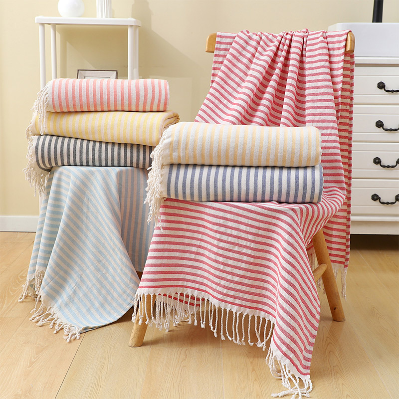 Serviette de plage turque en c - Sauna Home Gym avis et prix