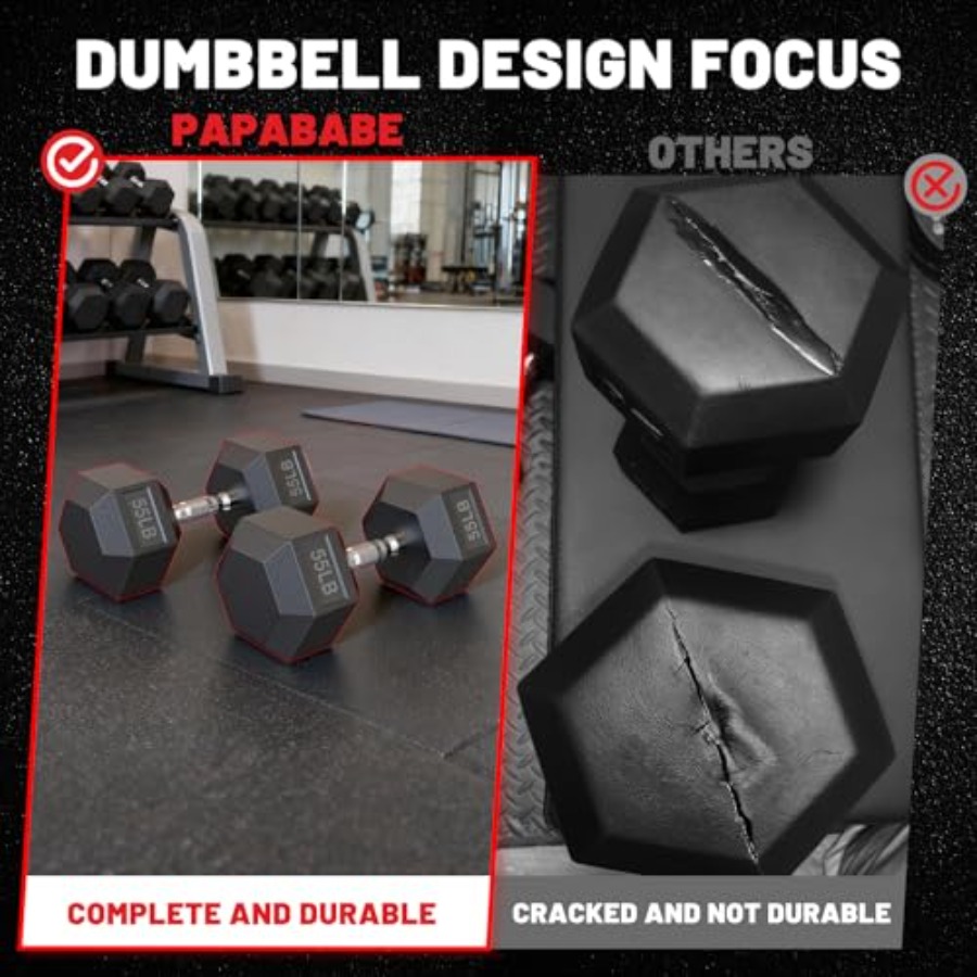 Ensemble d'haltères hexagonale - Hex Dumbbell Set avis et prix