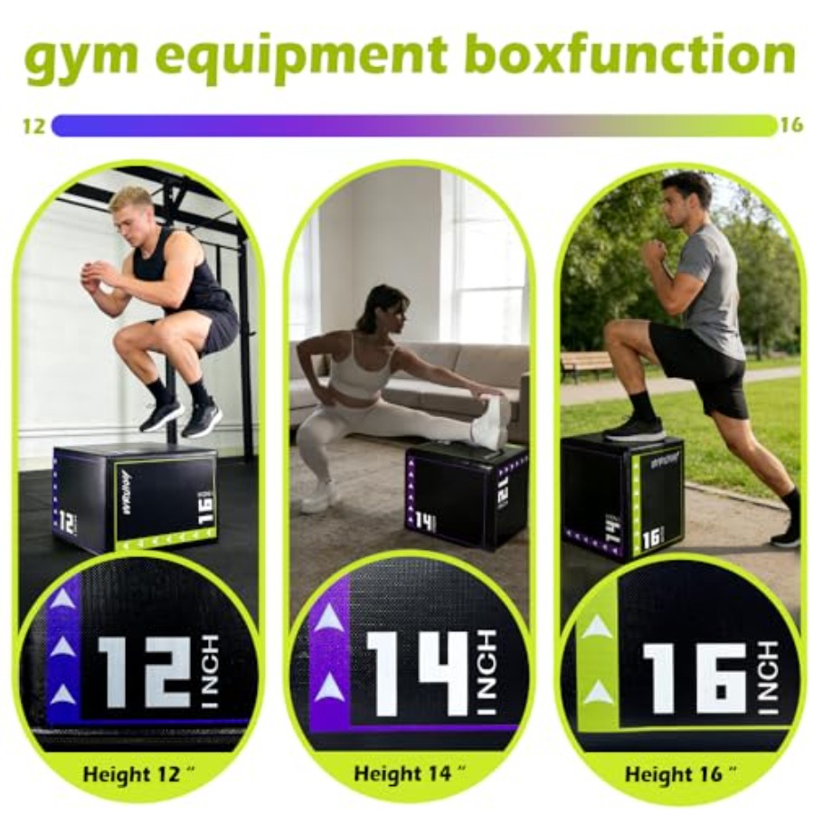 Plateforme d'exercice pour gym - Home Gym Jump Box avis et prix