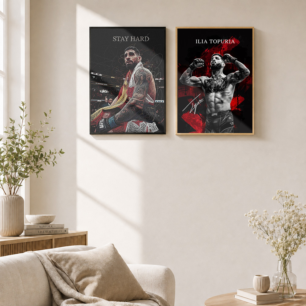 Affiche encadrée en métal Ilia - Home Gym Room avis et prix