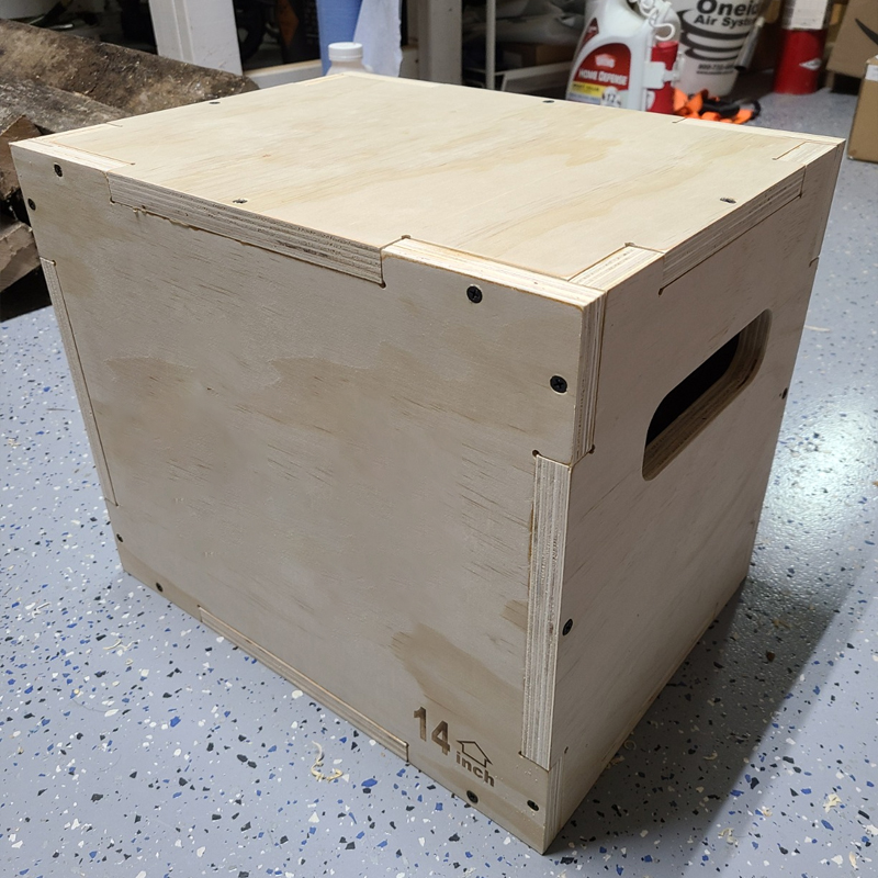 Boîte de saut pliométrique en  - Home Gym Jump Box avis et prix