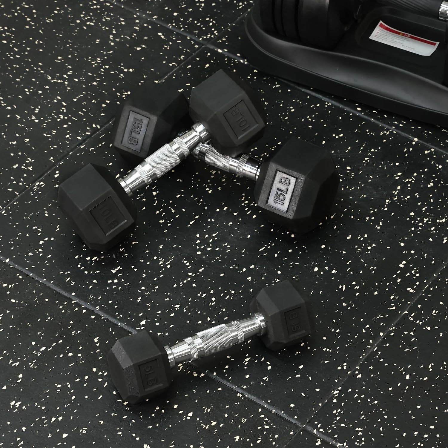 Haltères hexagonaux gainés de  - Hex Dumbbell Set avis et prix