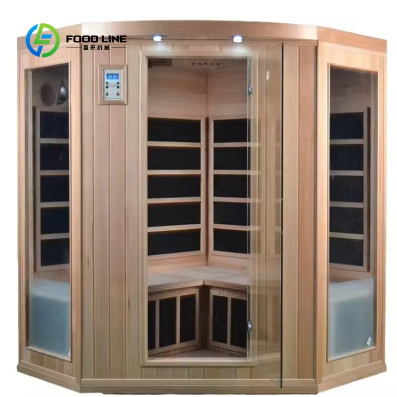Sauna d'angle infrarouge loint - Sauna Home Gym avis et prix