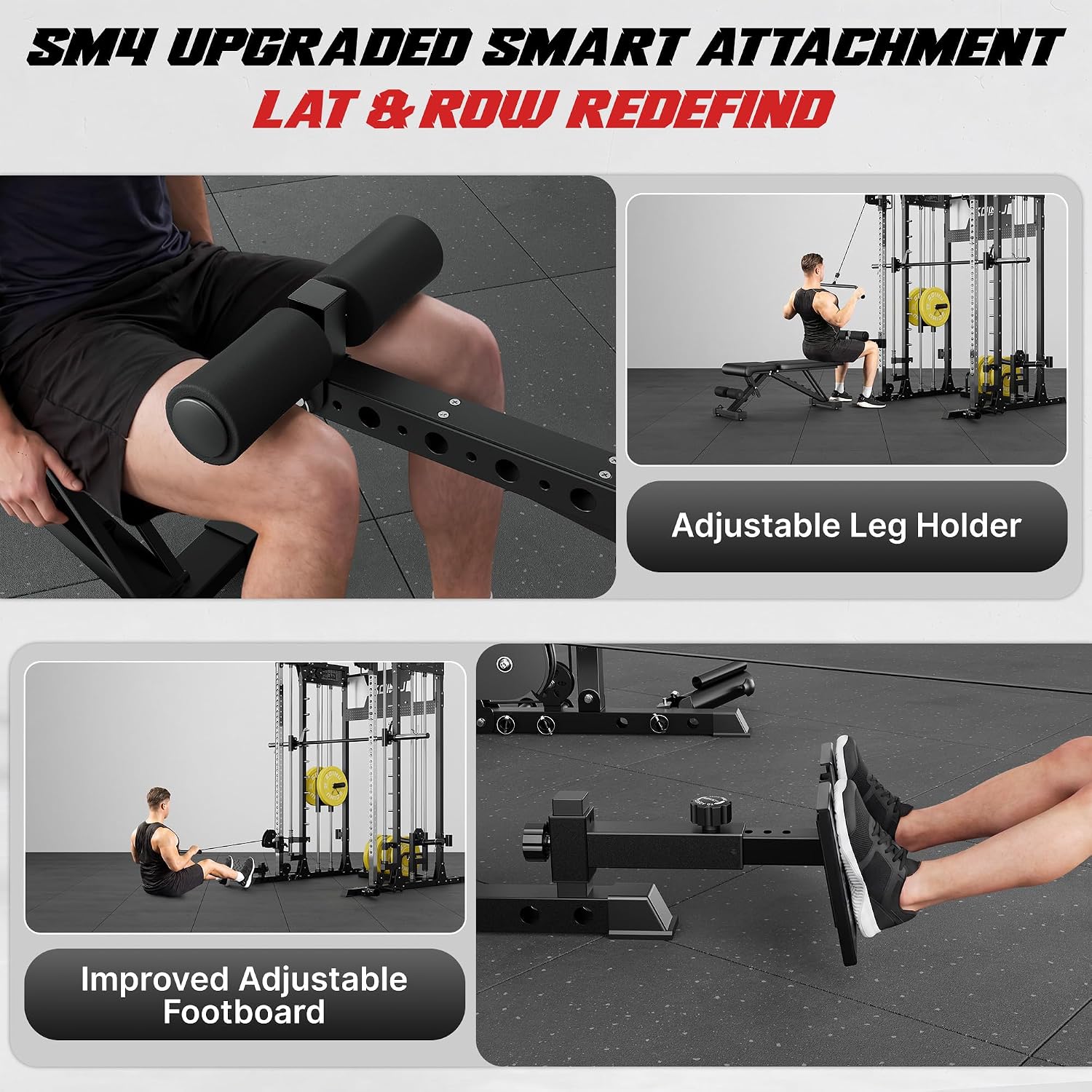 Machine Smith SM4 avec système - Home Gym Smith avis et prix