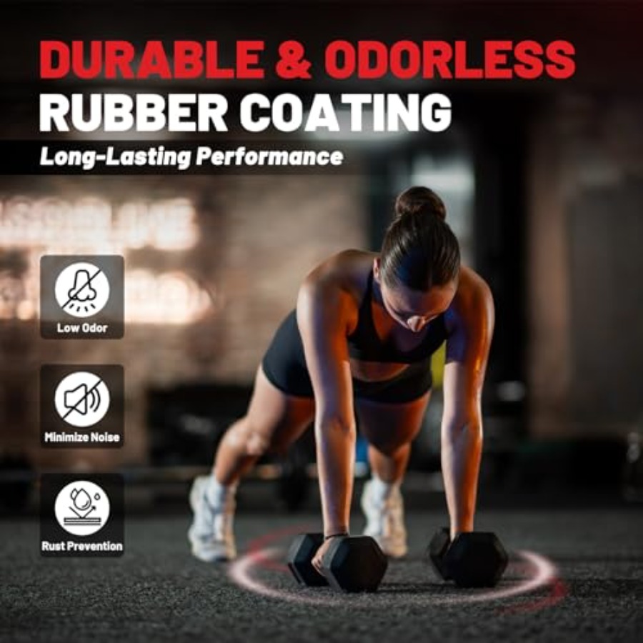 Ensemble d'haltères HEX 2,5-12 - Hex Dumbbell Set avis et prix