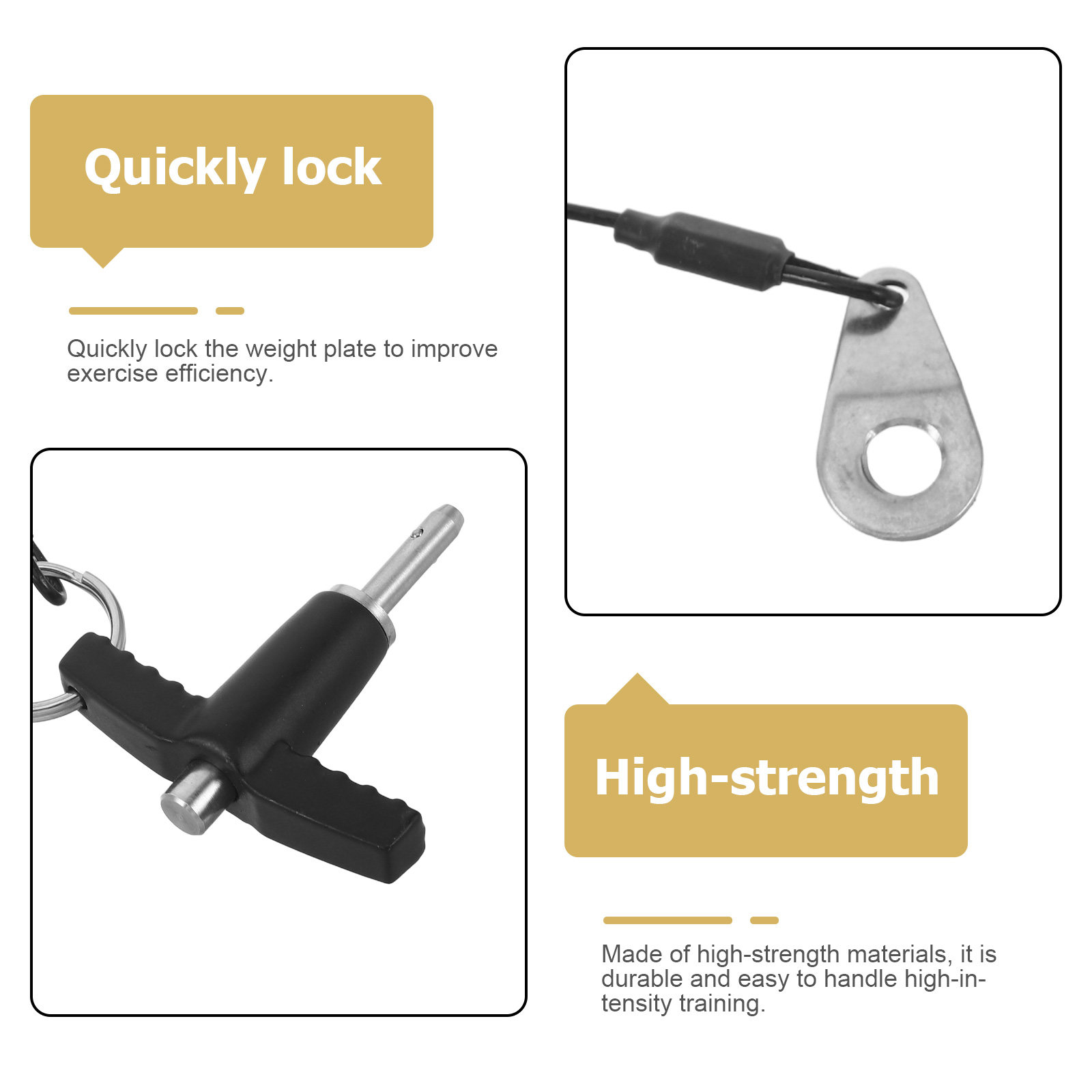 Goupilles de fixation pour col - Home Gym Fitness avis et prix